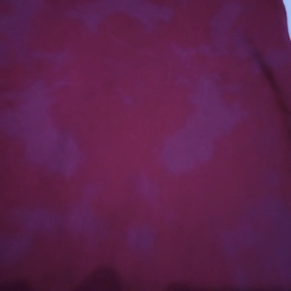 Harry Potter Cropped Maroon Tie-Dye Hoodie, Oversized Boxy Fit, Sz Medium, EUC! - Picture 3 of 7